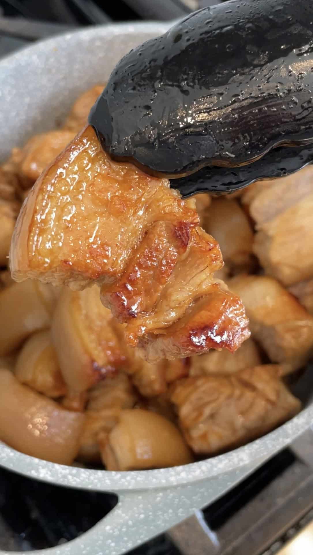 Make sure all sides are caramelized