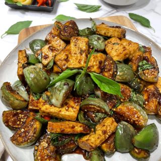 Tofu Eggplant Stir Fry