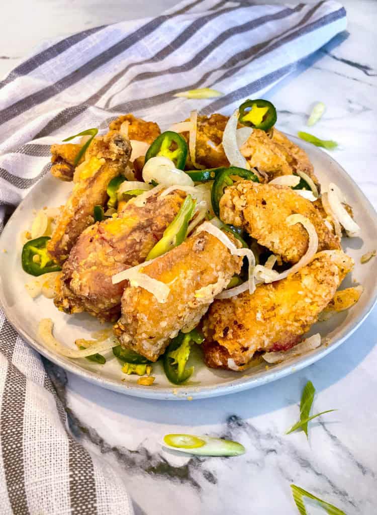 Salt and pepper wings