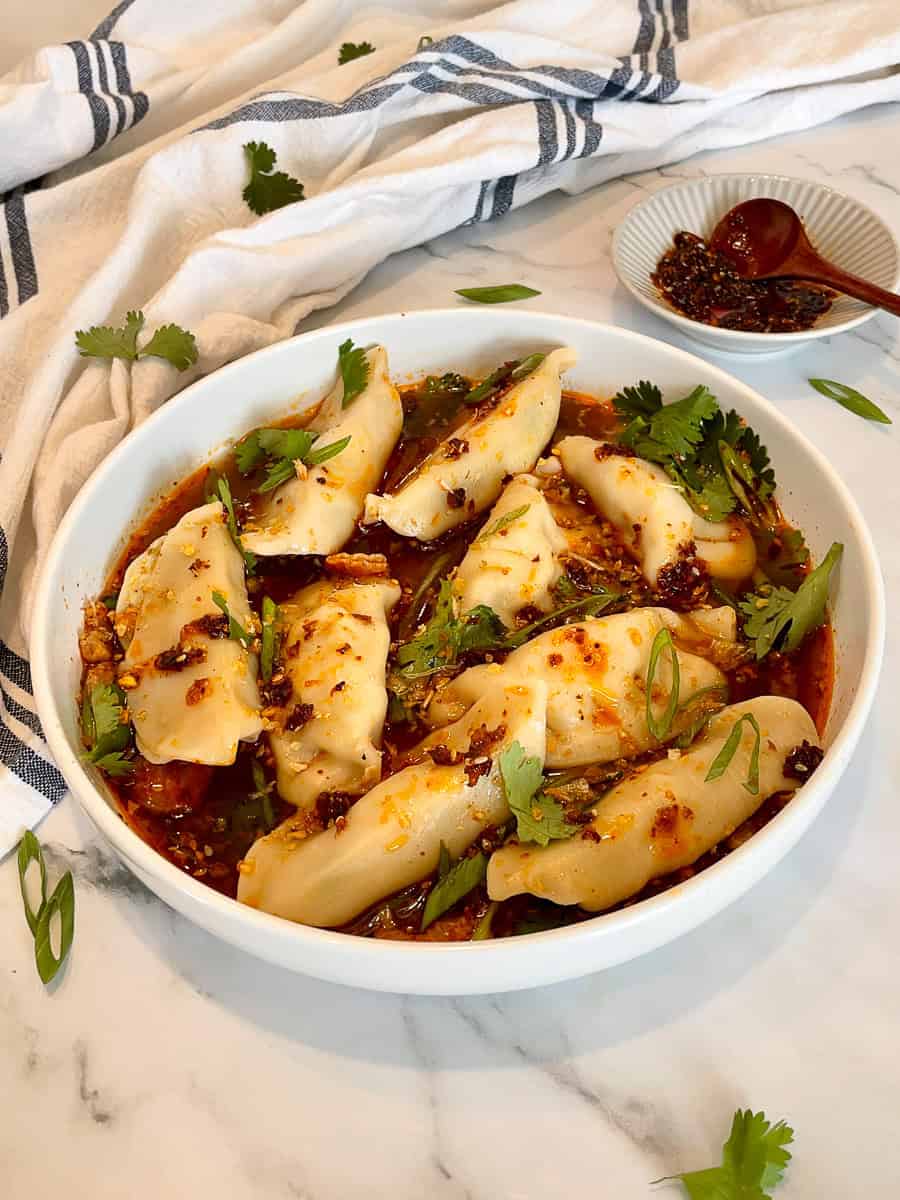 The Best Hot & Sour Dumpling Soup - Easy Recipe-image