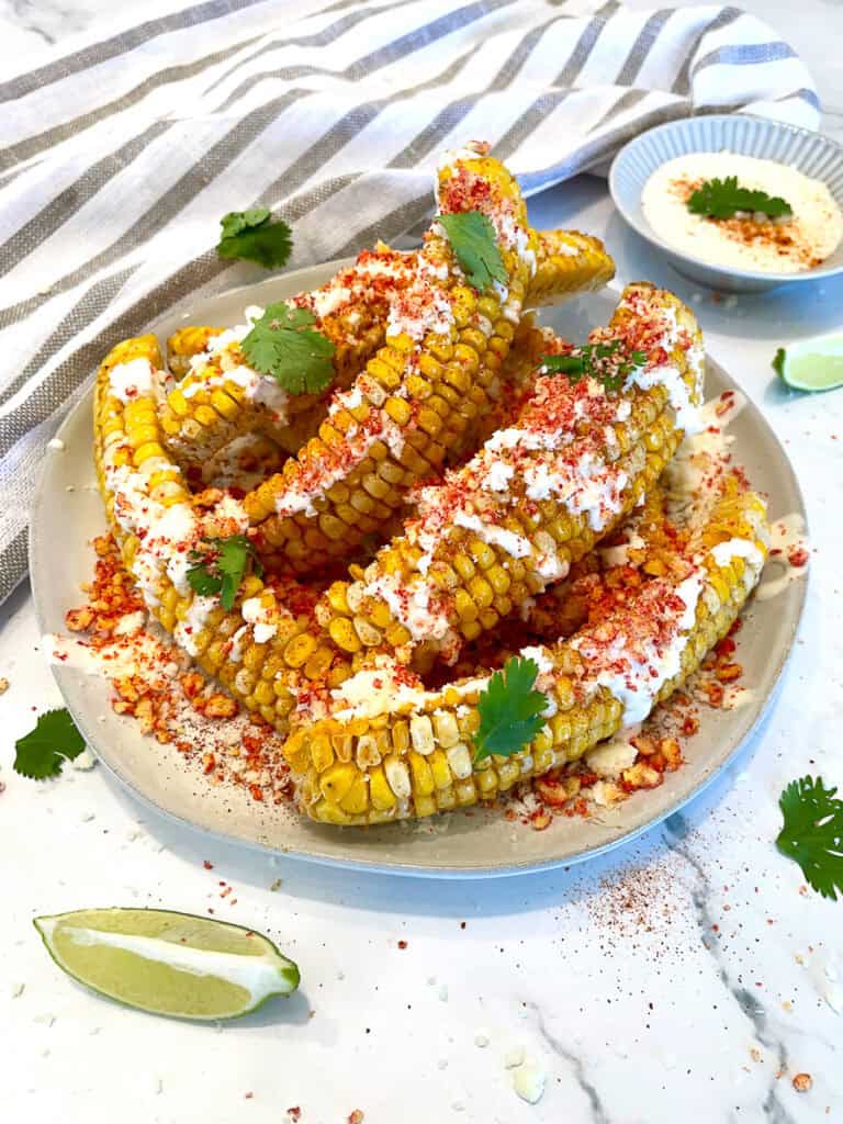 Air Fryer Street Corn Ribs