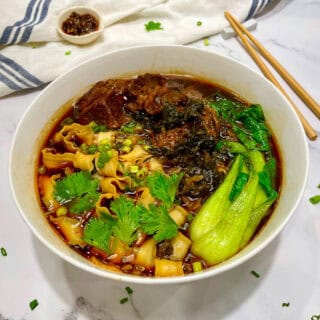 Taiwanese Braised Beef Noodle