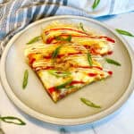 Vietnamese Pizza Banh Trang Nuong