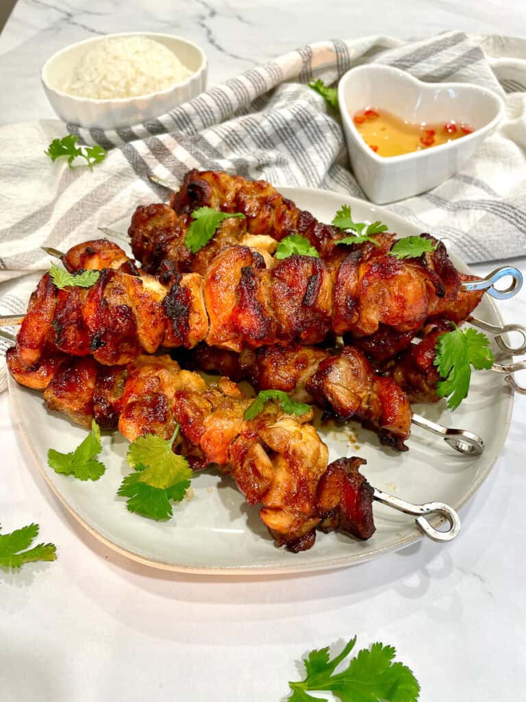 The Best Juicy Vietnamese Chicken Skewers Chicken on a Stick – The Savory  Chopstick