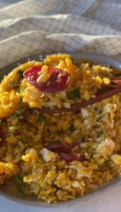 Golden Fried Rice ingredients