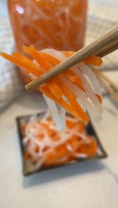Vietnamese Pickled Carrots & Daikon recipe