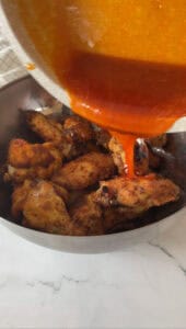 Honey Buffalo Chicken Wings sauce