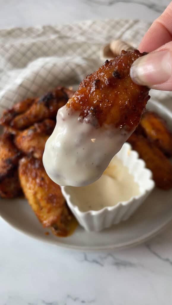 Honey Buffalo Chicken Wings-5