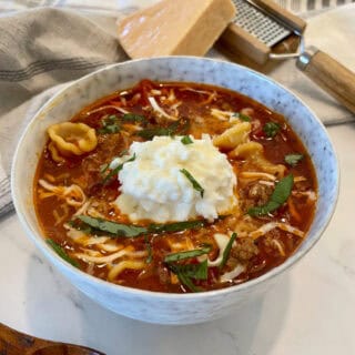 Lasagna Soup recipe