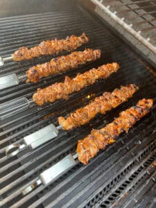 BBQ Chicken Skewers how to cook
