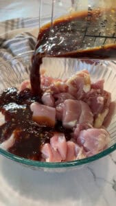 BBQ Chicken Skewers marinade ingredients