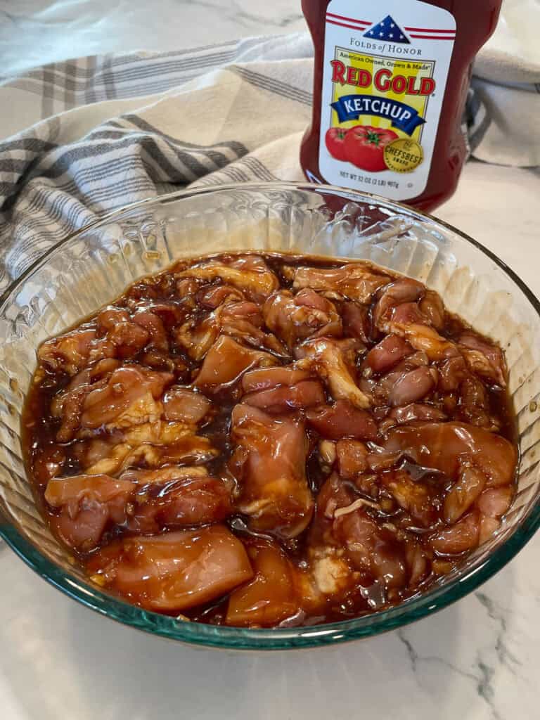 BBQ Chicken Skewers