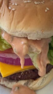 Burger Sauce in and out