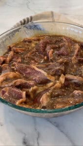 LA Style Short Ribs marinade