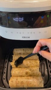 Pizza Roll Ups air fryer