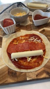 Pizza Roll Ups hot pocket