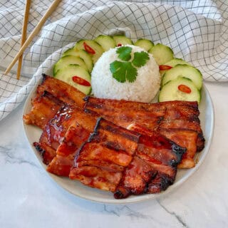 Sticky Grilled Pork Belly how to make
