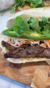Lemongrass Beef juicy