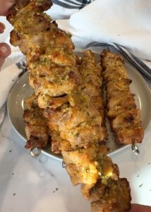 cooked parmesan chicken