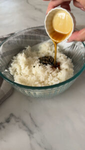 Jumeokbap Korean Rice balls seasoning