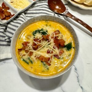 easy Zuppa Toscana Plated