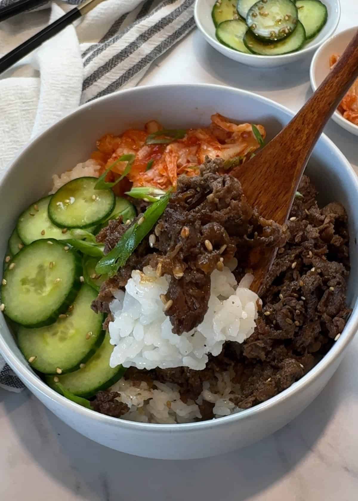 Beef Bulgogi Rice Bowl